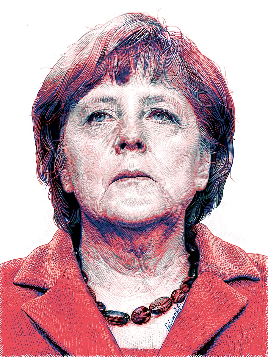 © Piotr Leśniak | Angela Merkel | FORTUNE Magazine | Stany Zjednoczone | Sierpień 2013