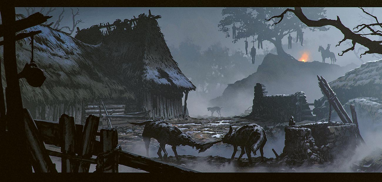 © Grzegorz Przybyś / CD Projekt RED | Witcher 3 Recap trailer | Grafika powstała na potrzeby animacji do gry „Wiedźmin 3”. | 2014 